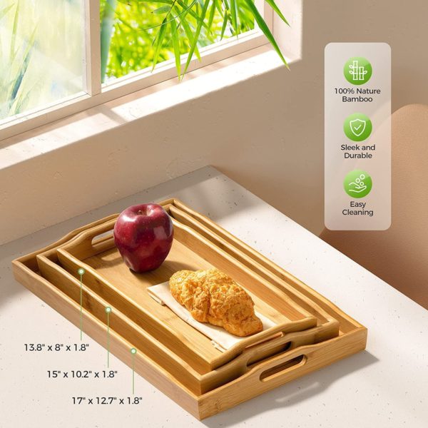 MULTIFUNCTIONAL SERVICE TRAY SET