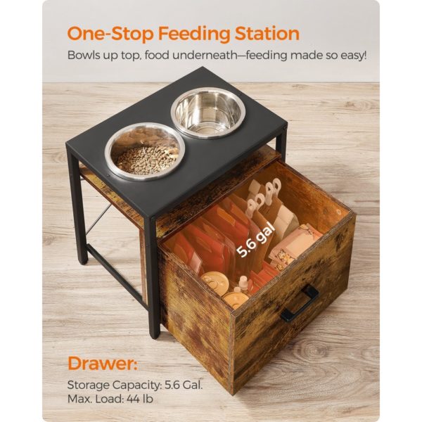 Tilton Sorrell Pet Elevated Feeder