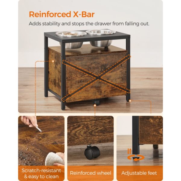 Tilton Sorrell Pet Elevated Feeder